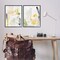 Stupell Industries Watercolor Paint Drips 2pc Framed Giclee Wall Art Set Design by Victoria Barnes